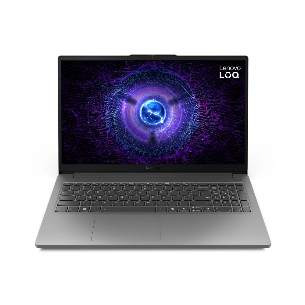 Lenovo LOQ 15IAX9E Gaming Laptop, Intel Core i7-12650HX, 16Gb Ram, 512Gb SSD, Nvidia Geforce RTX 4050 6Gb Graphics, 15.6" inch FHD 144HZ Display, Luna Grey, DOS