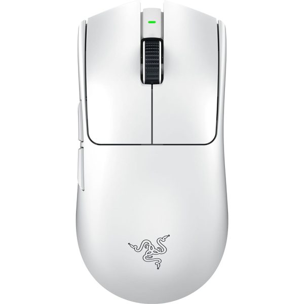 Razer Viper V3 Pro Wireless Esports Gaming Mouse: Symmetrical, 54g Lightweight, 8K Polling, 35K DPI Optical Sensor, Gen3 Optical Switches, 8 Programmable Controls,- White - Image 3