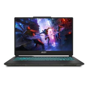 MSI CYBORG 15 AI A1VF Gaming Laptop, Intel Core i5-13420H, 16GB DDR5 RAM, 512GB SSD, NVIDIA RTX 3050 6GB Graphics,15.6" FHD 144Hz IPS Display, Eng/Arb Keyboard, DOS