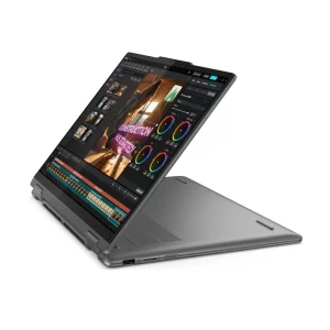 Lenovo Yoga 7 2-in-1 14AHP9 Laptop, AMD Ryzen 5 8640HS, 8GB RAM, 512GB SSD, AMD Radeon 760M Graphics, 14" WUXGA Touch Display, English Backlit keyboard, Windows 11, Arctic Grey | 83DK000DUS