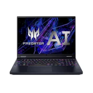 Acer Predator Helio 16 PH16-72-908D, Intel Core i9-14900HX, 32GB DDR5 Ram, 1TB NvMe SSD, Nvidia Geforce RTX 4080 12GB Graphics, 16" inch WQXGA 240Hz Display, DOS, Abyssal Black | NH.QRAEM.001