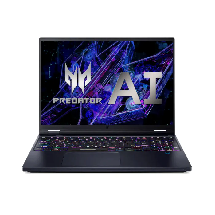 Acer Predator Helio 16 PH16-72-908D, Intel Core i9-14900HX, 32GB DDR5 Ram, 1TB NvMe SSD, Nvidia Geforce RTX 4080 12GB Graphics, 16" inch WQXGA 240Hz Display, DOS, Abyssal Black | NH.QRAEM.001